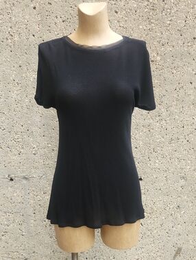 Marie Saint Pierre black tshirt